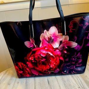 Large Ted Baker floral print tote style bag